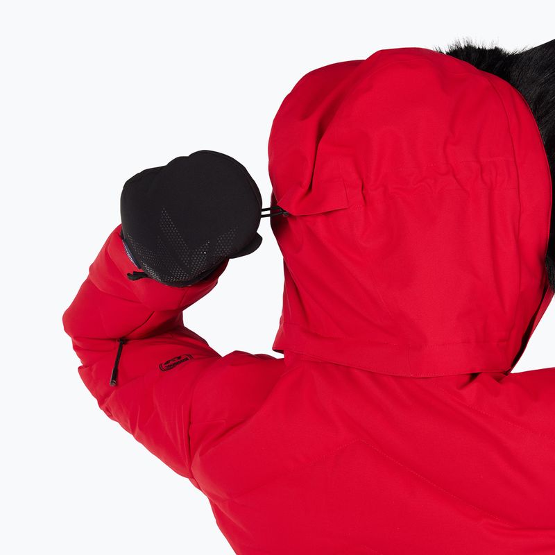 Dámská lyžařská bunda Rossignol Staci Insulated ruby red 9