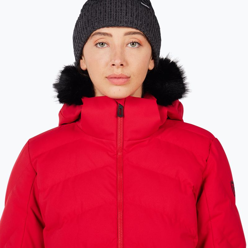 Dámská lyžařská bunda Rossignol Staci Insulated ruby red 10