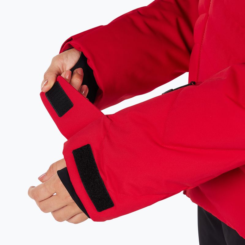 Dámská lyžařská bunda Rossignol Staci Insulated ruby red 12