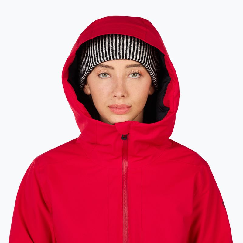 Dámská lyžařská bunda Rossignol Rochrun Insulated ruby red 6