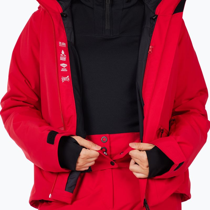 Dámská lyžařská bunda Rossignol Rochrun Insulated ruby red 13