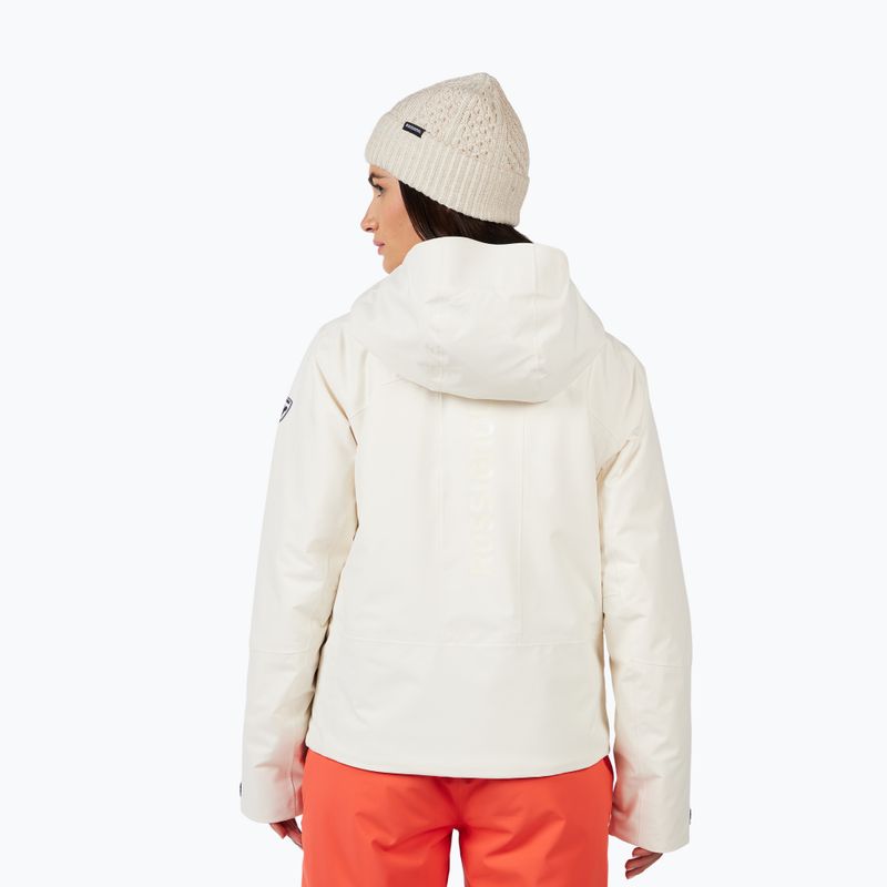 Dámská lyžařská bunda Rossignol Rochrun Insulated nature white 3
