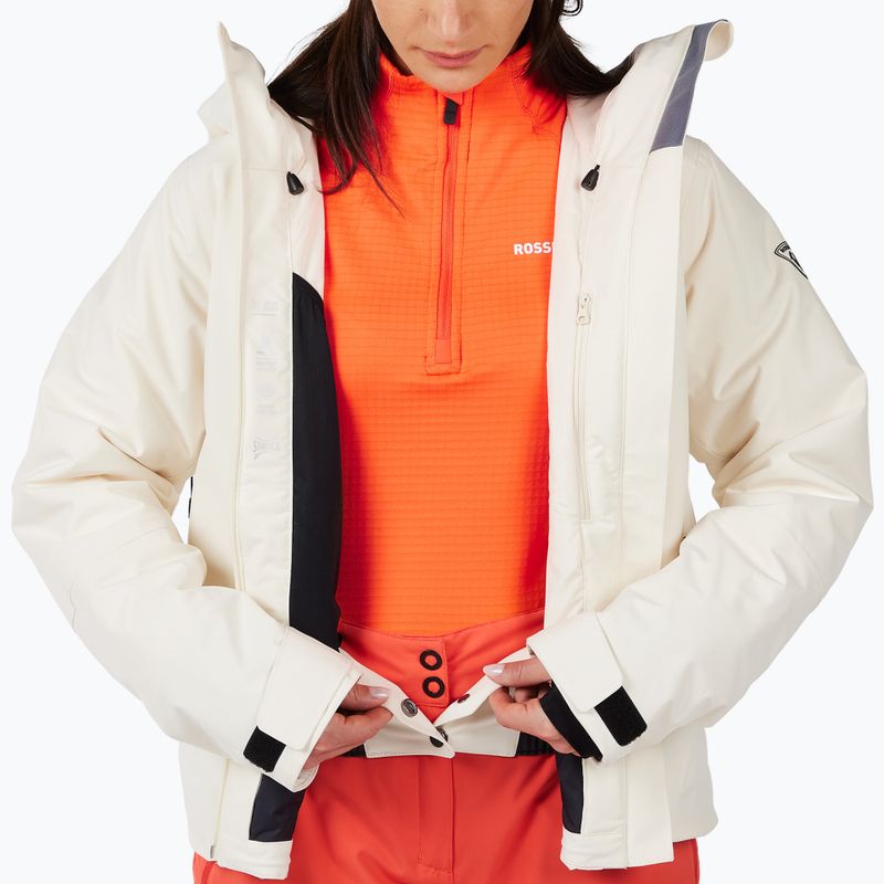 Dámská lyžařská bunda Rossignol Rochrun Insulated nature white 13