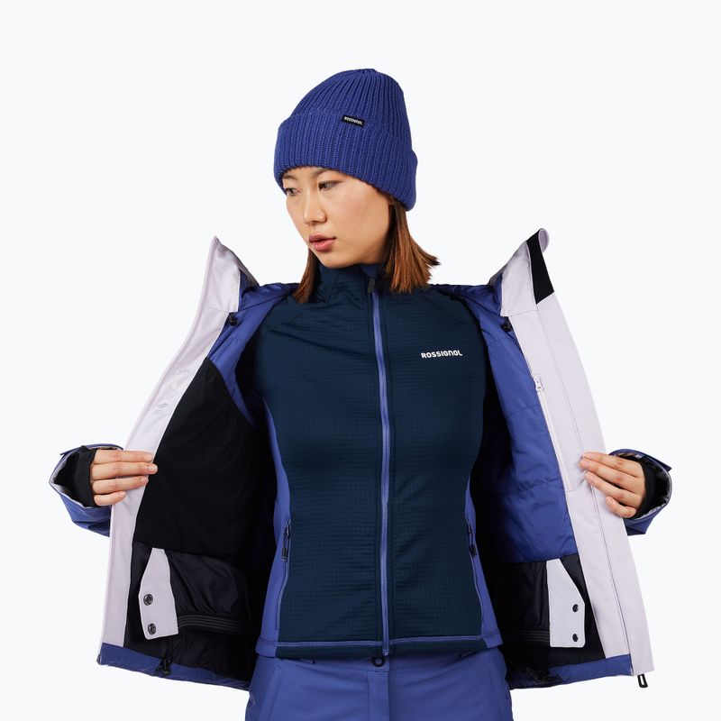Dámská lyžařská bunda Rossignol Rochrun Insulated galactic lilac 13