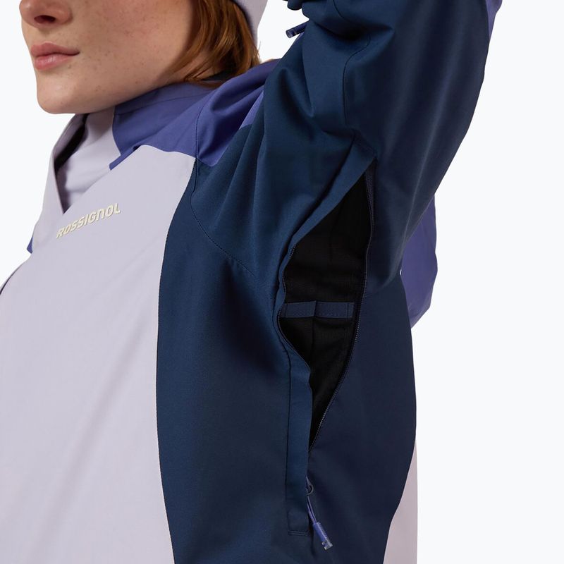 Dámská lyžařská bunda Rossignol Velika Insulated galactic lilac 9
