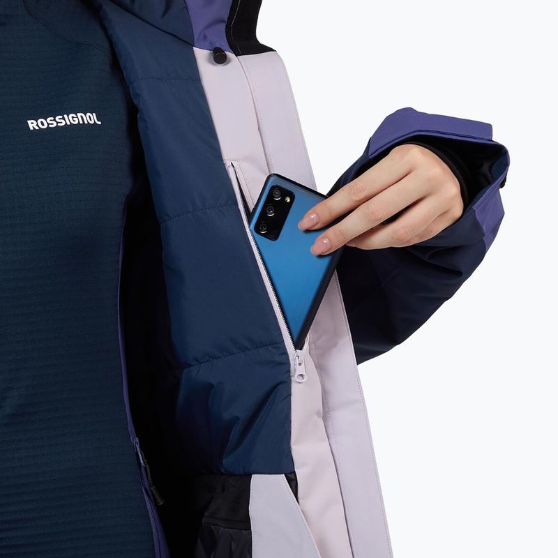 Dámská lyžařská bunda Rossignol Velika Insulated galactic lilac 11