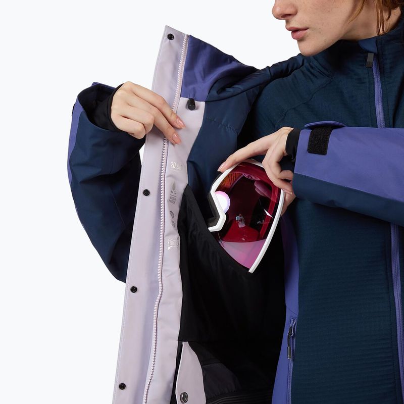 Dámská lyžařská bunda Rossignol Velika Insulated galactic lilac 12