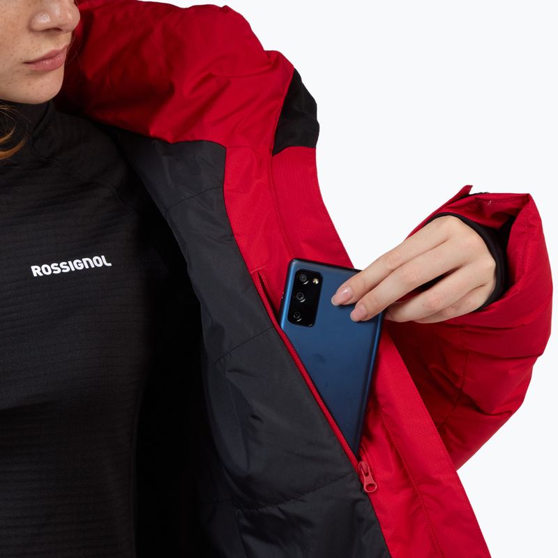 Dámská lyžařská bunda Rossignol Wispile Ripstop Down ruby red 18