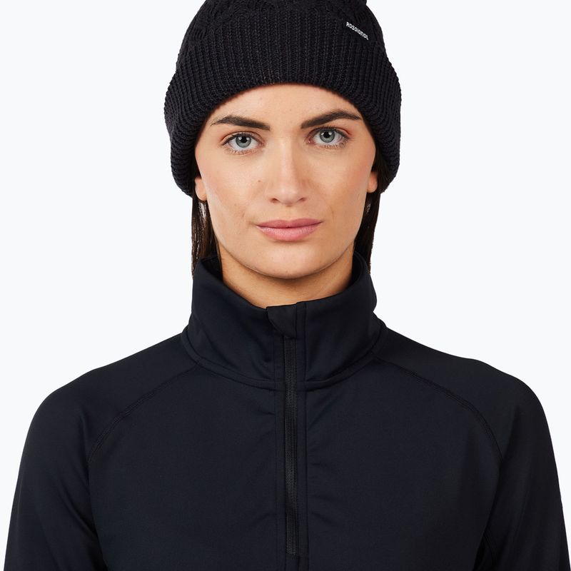 Dámská fleecová mikina Rossignol Mid Layer Stretch Half Zip black 5