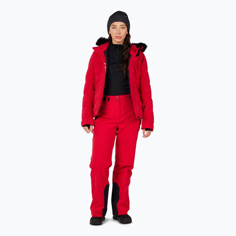 Dámské lyžařské kalhoty Rossignol Strawpile Insulated ruby red 2