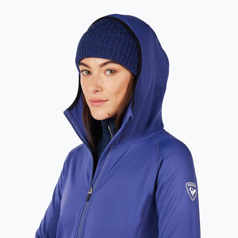 Dámská mikina Rossignol Mid Layer Thin Full Zip future blue 5