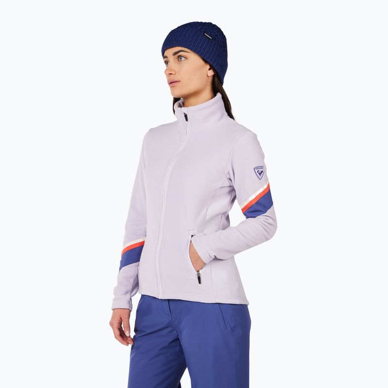 Dámská mikina Rossignol Strawpile Fleece Fz galactic lilac 4