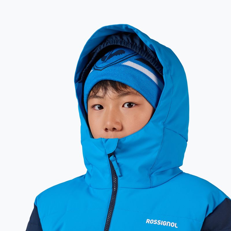 Dětská lyžařská bunda Rossignol Siz Quiled dark navy 6