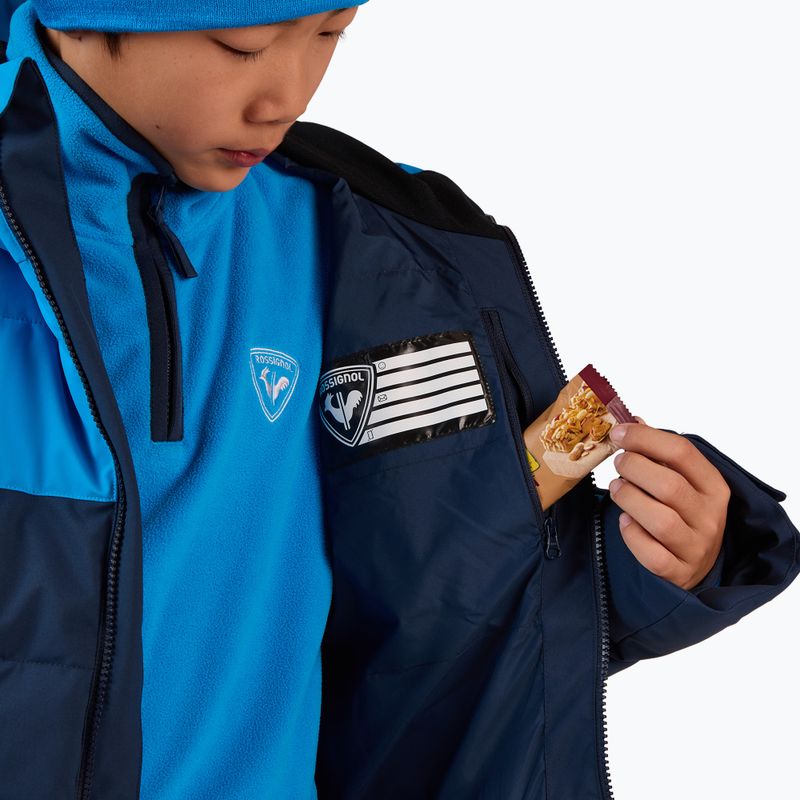 Dětská lyžařská bunda Rossignol Siz Quiled dark navy 12