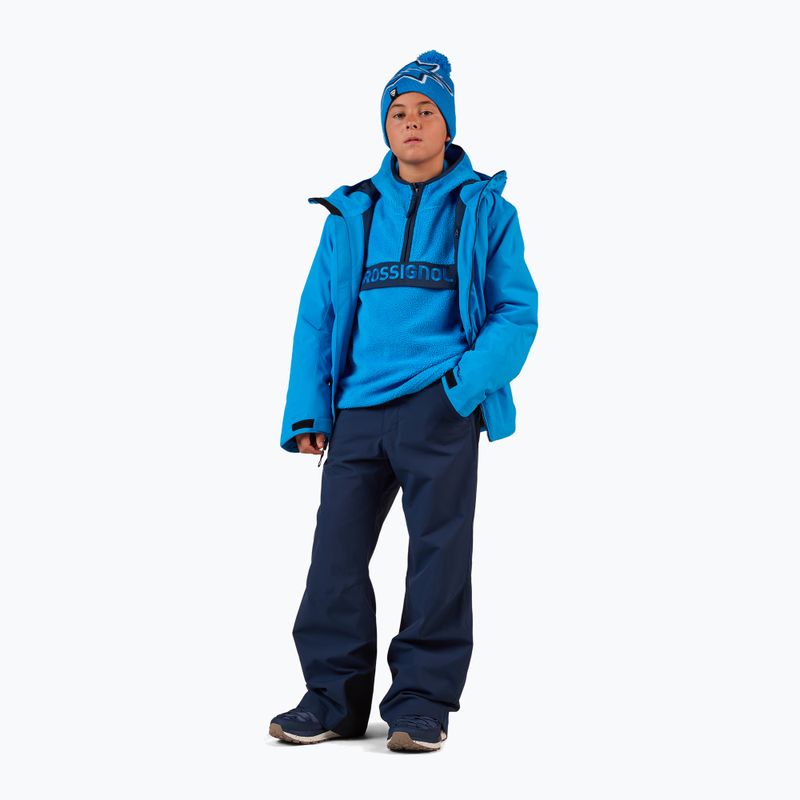 Dětská mikina Rossignol Alltrack Anorak Fleece blazing blue 2