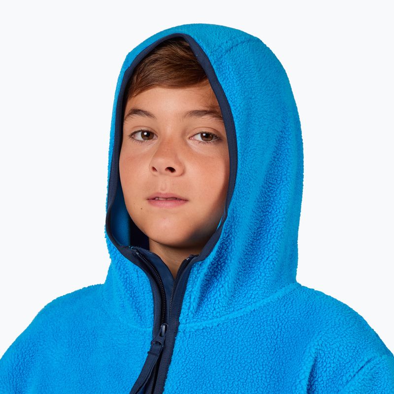 Dětská mikina Rossignol Alltrack Anorak Fleece blazing blue 5