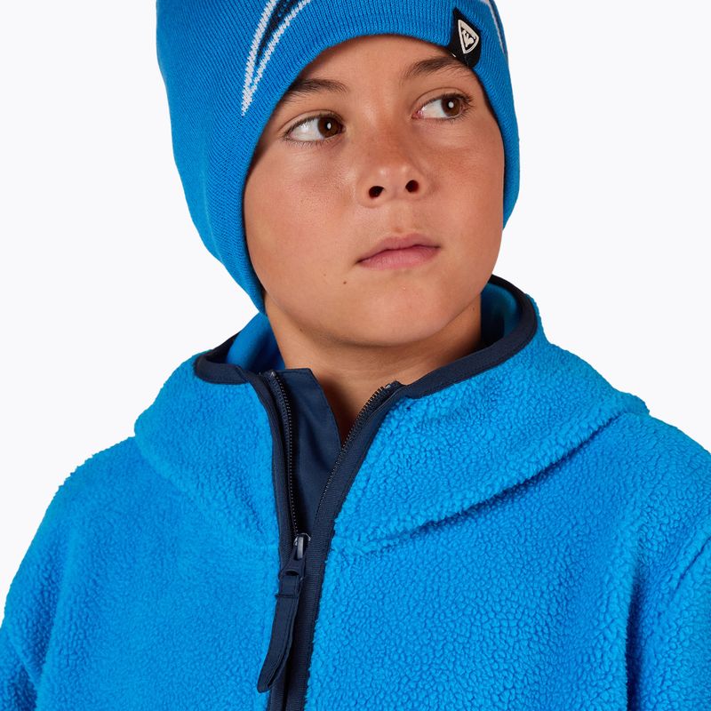 Dětská mikina Rossignol Alltrack Anorak Fleece blazing blue 6