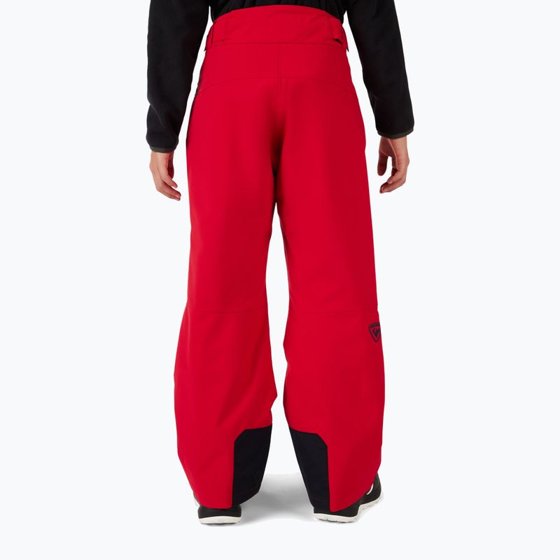 Dětské lyžařské kalhoty Rossignol Insulated Girls ruby red 3