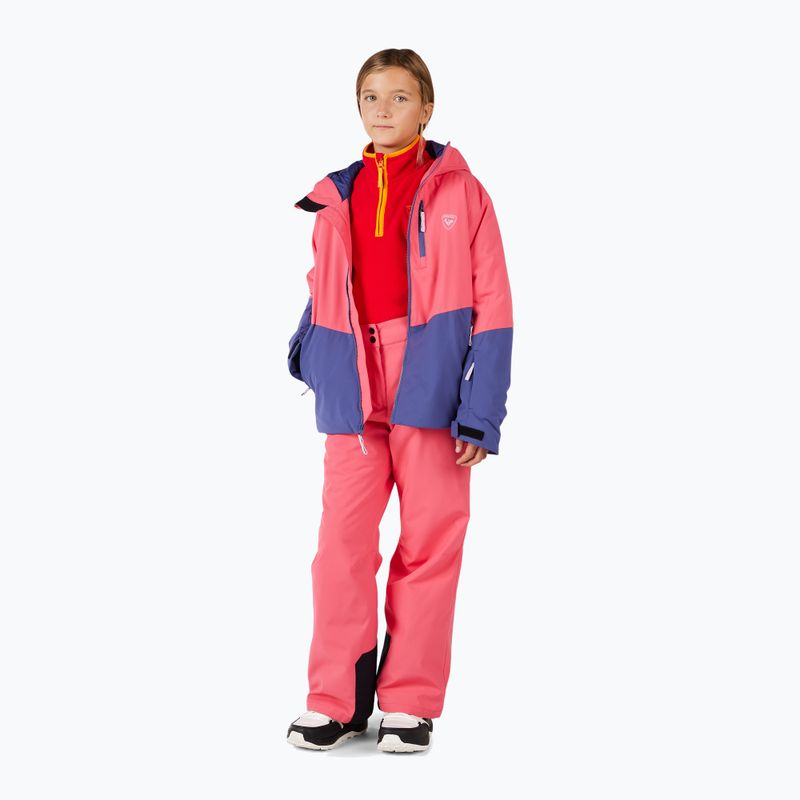Dětské lyžařské kalhoty Rossignol Insulated Girls tea rose 2