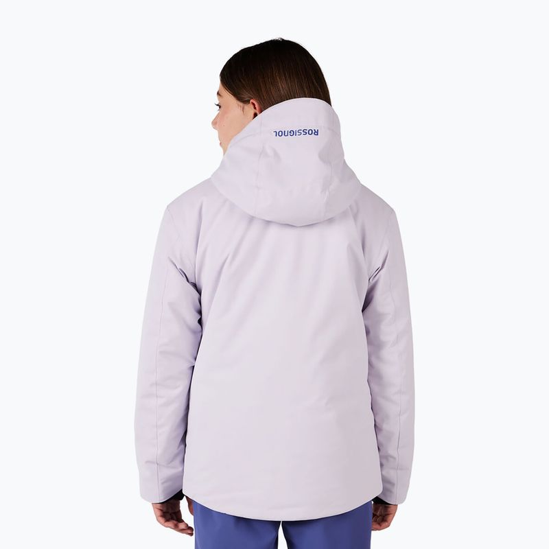 Dětská lyžařská bunda Rossignol Strawpile Jr galactic lilac 3