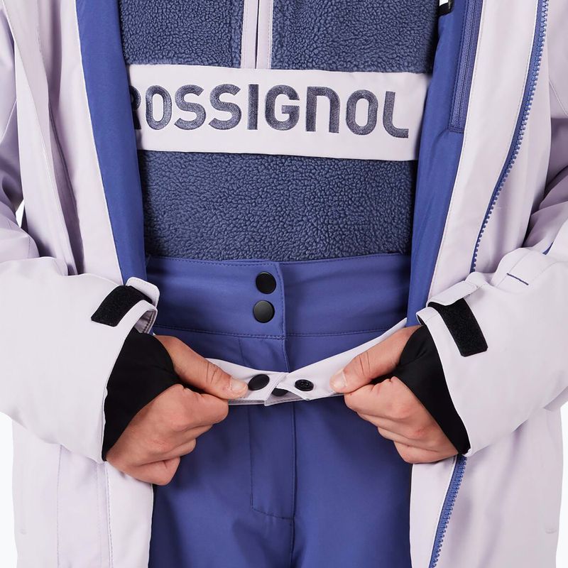 Dětská lyžařská bunda Rossignol Strawpile Jr galactic lilac 11