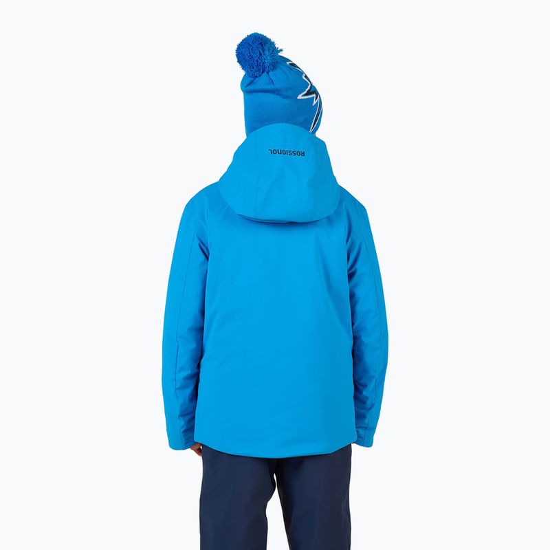 Dětská lyžařská bunda Rossignol Strawpile Jr blazing blue 3