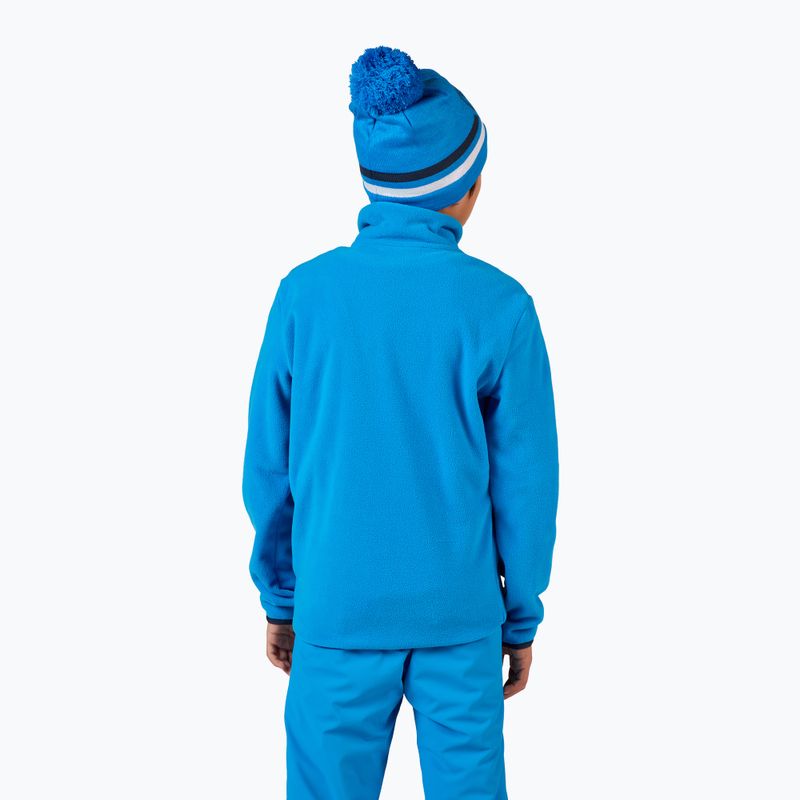 Dětská fleecová mikina Rossignol Jr Strawpile Fleece Fz blazing blue 4