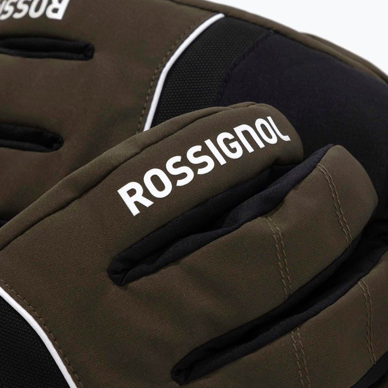 Pánské lyžařské rukavice Rossignol Tech Impr iTip olive shadow 2