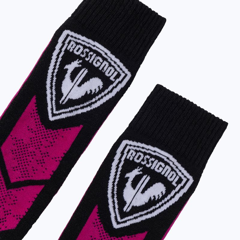 Dětské lyžařské ponožky Rossignol Jr Thermotech orchid pink 2