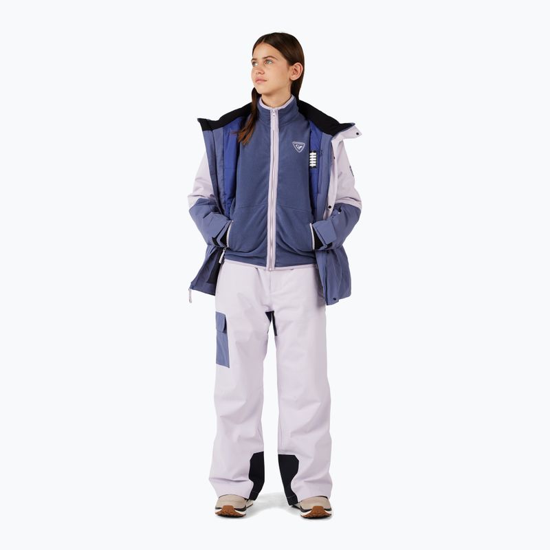 Dětská fleecová mikina Rossignol Jr Strawpile Fleece Fz RLNYL03_A02 true night blue 3