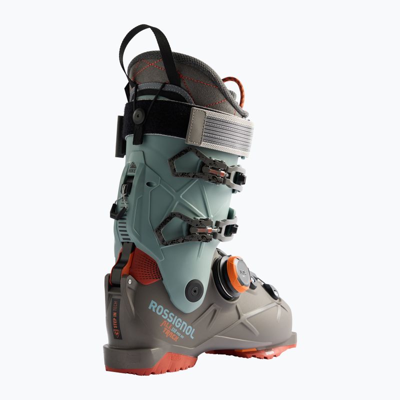 Pánské lyžařské boty Rossignol Alltrack 110 PRO MV BOA GW bronze/aqua blue 2
