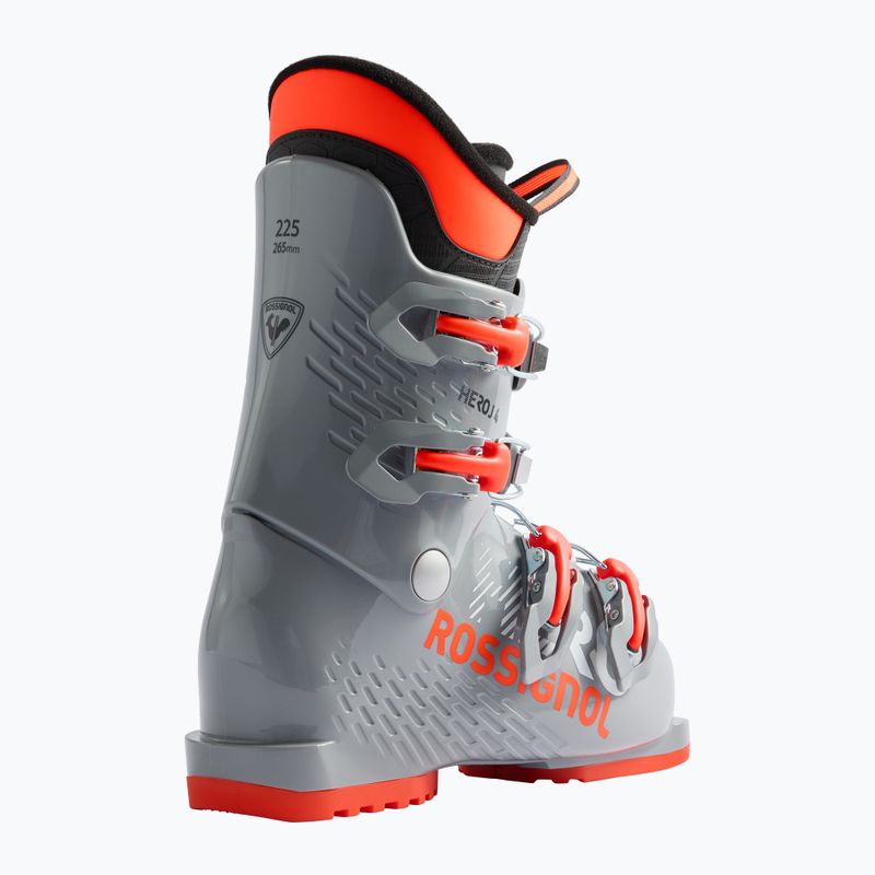 Dětské lyžařské boty Rossignol Hero J4 Jr power grey 2