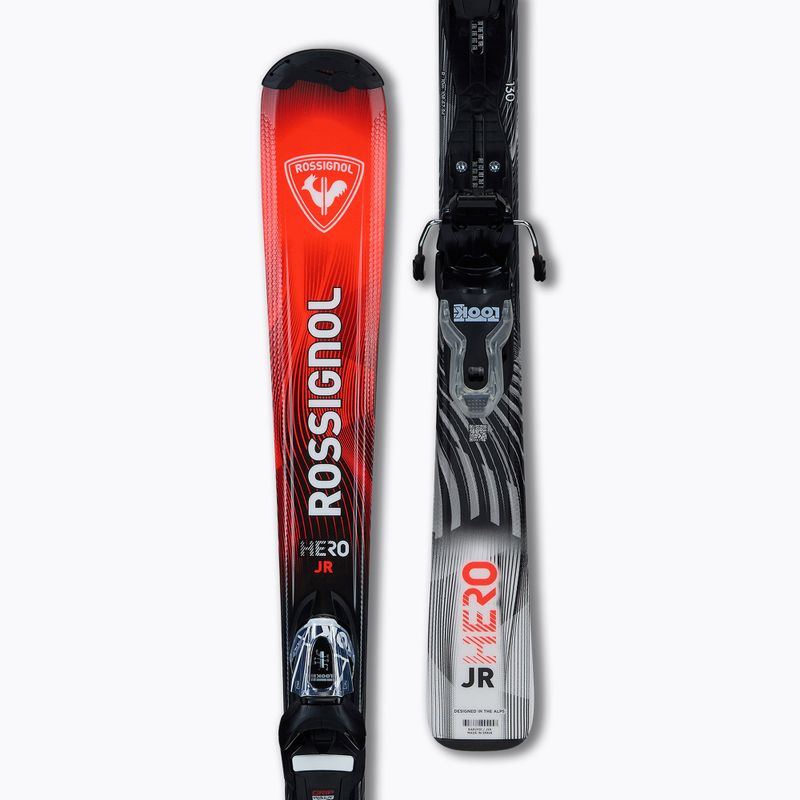 Dětské sjezdové lyže + vázání Rossignol Hero Jr 130-150 + Xpress 7 GW 4