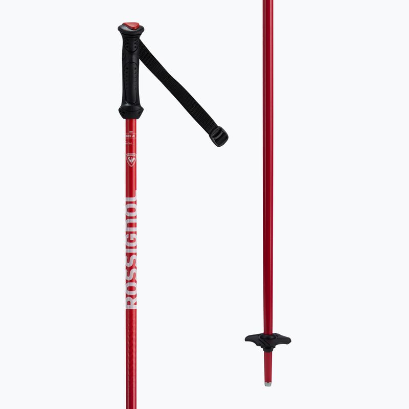 Dětské lyžařské hole Rossignol Hero Jr tactic red 3
