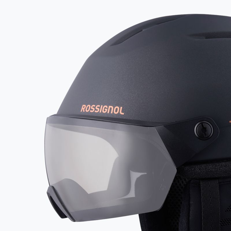 Lyžařská helma Rossignol Fit Visor Impacts Photo black 6