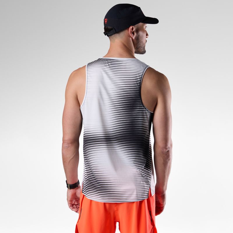 Pánské běžecké tričko Rossignol Sapa Ultra Tank black line fogg 4