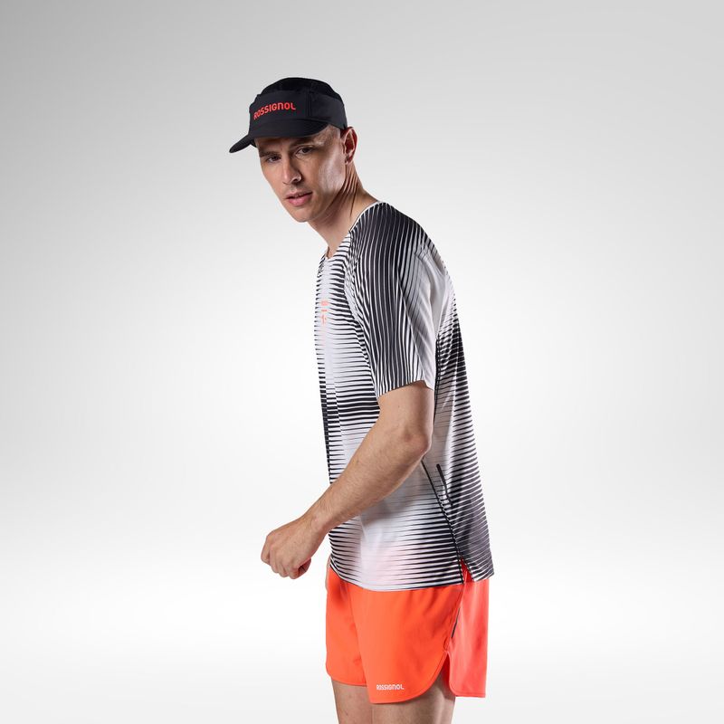 Pánské běžecké tričko Rossignol Sapa Ultra Tee black line fogg 4