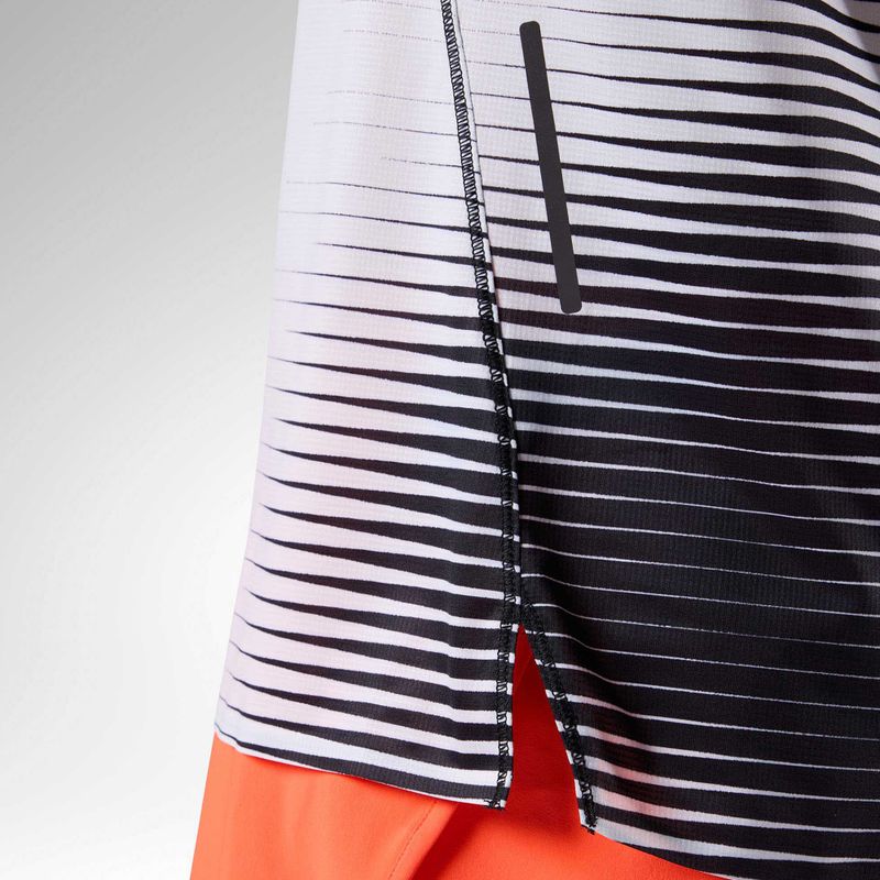 Pánské běžecké tričko Rossignol Sapa Ultra Tee black line fogg 7