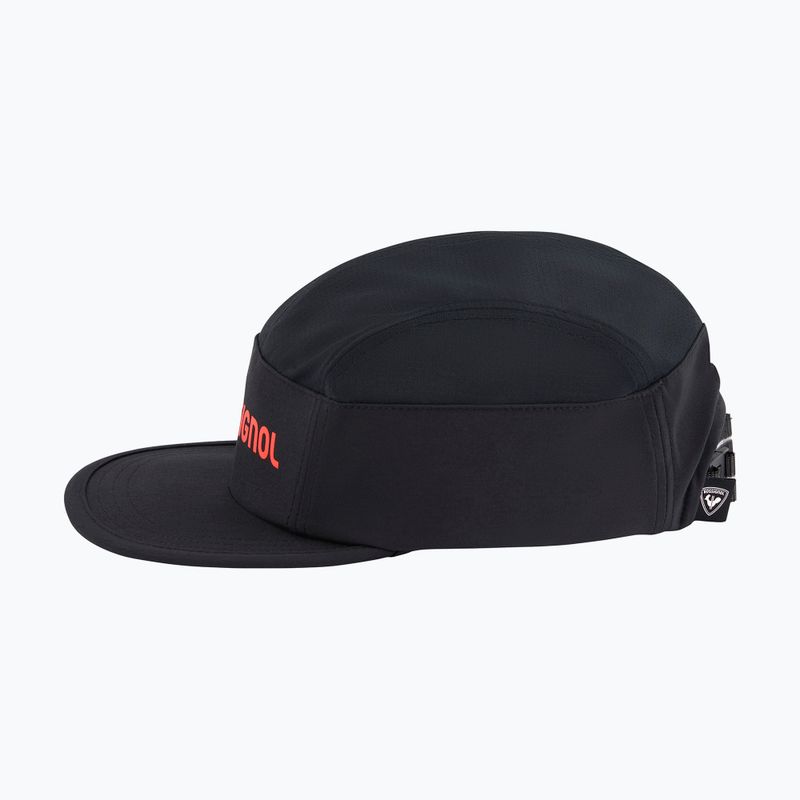 Kšiltovka Rossignol Active 5 Panel black/red 3