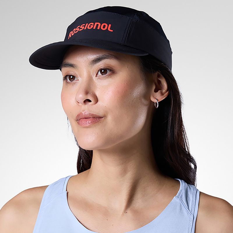 Kšiltovka Rossignol Active 5 Panel black/red 5