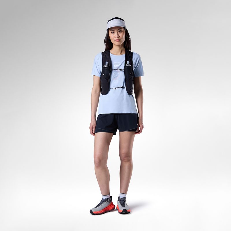 Dámské běžecké tričko Rossignol Sapa Ultra Tee blue aura 2