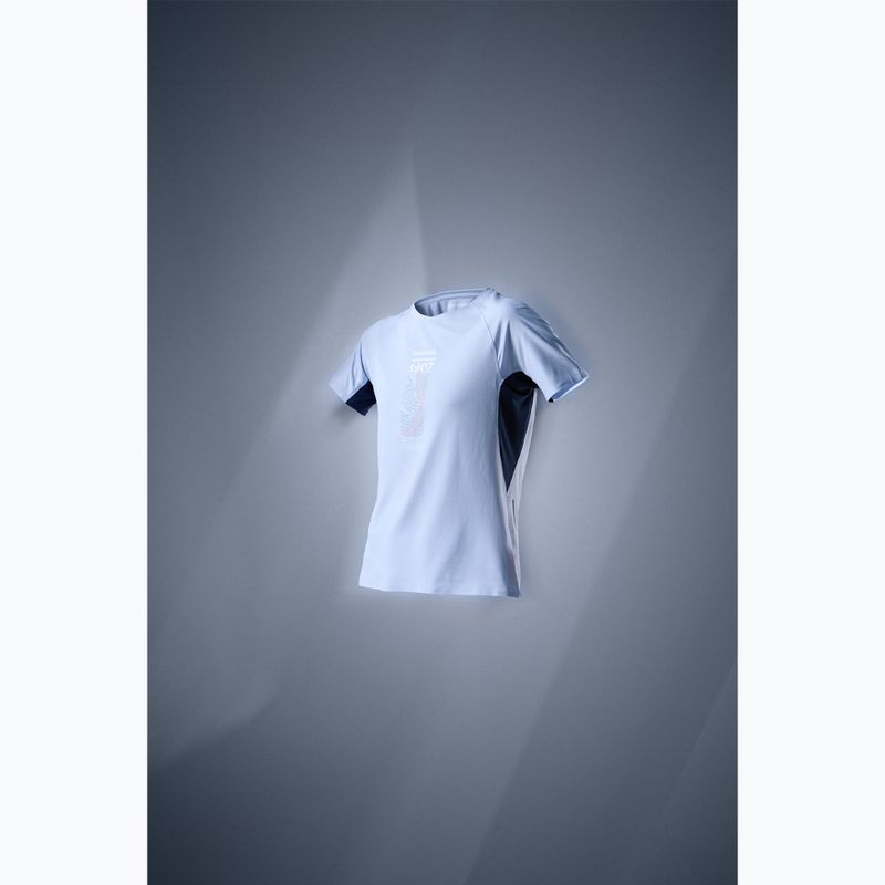 Dámské běžecké tričko Rossignol Sapa Ultra Tee blue aura 8