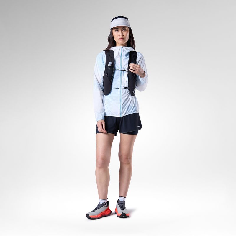 Dámská běžecká bunda Rossignol Sidelhorn PKB aura blue line fogg 2