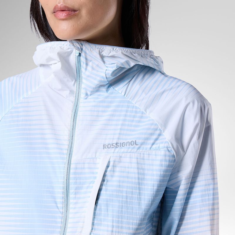Dámská běžecká bunda Rossignol Sidelhorn PKB aura blue line fogg 6