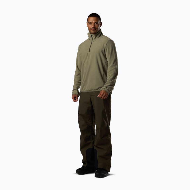 Pánská fleecová mikina Rossignol Quarter Zip Fleece vetiver 2