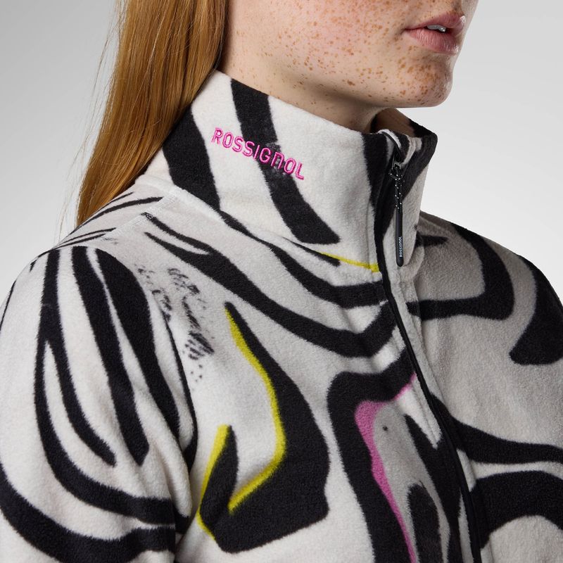 Dámská lyžařská fleecová mikina Rossignol Polar Fleece savage black 5