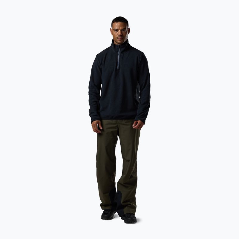 Pánská fleecová mikina Rossignol Quarter Zip Fleece black 2