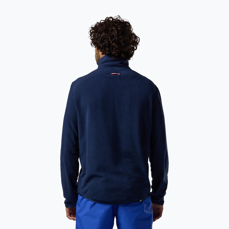 Pánská fleecová mikina Rossignol Quarter Zip Fleece dark navy 3