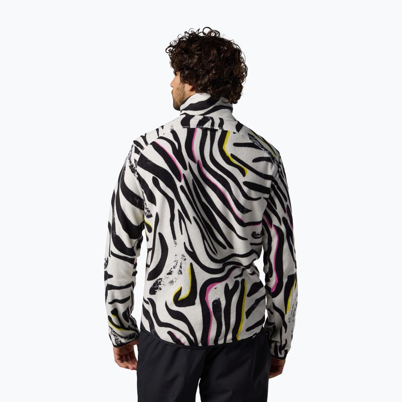 Pánská fleecová mikina Rossignol Quarter Zip Fleece savage black 3