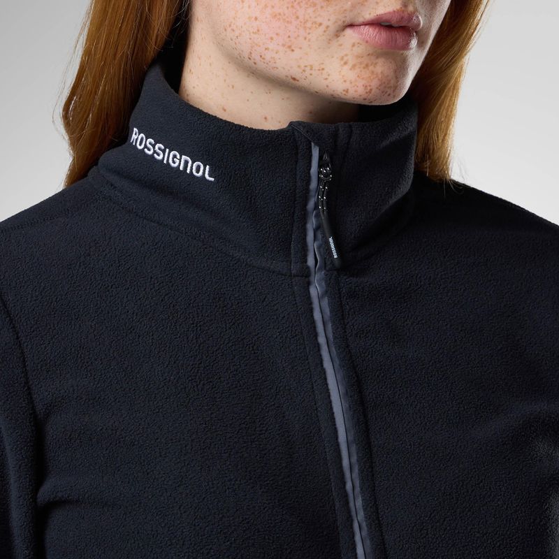 Dámská lyžařská fleecová mikina Rossignol Polar Fleece black 5